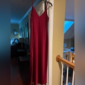 a new day Burgundy Maxi Dress